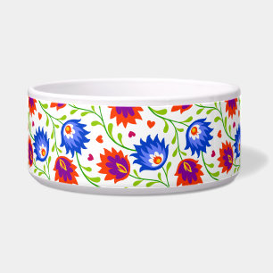 Écuelle Style mexicain coloré motif floral élégant gras