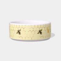 Stylo Abeilles Jaunes d'or Honeycomb Animal