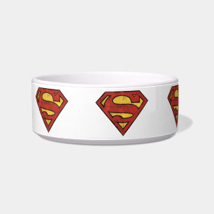 Écuelle Superman S-Shield Grunge Black Outline Logo