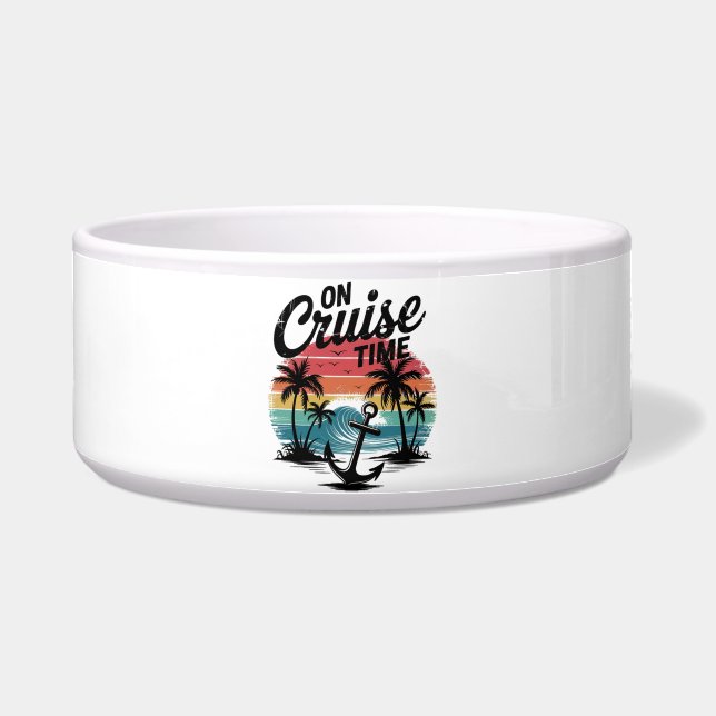 Écuelle Sur la croisière Palmier de coco Vacances d'été (Devant)