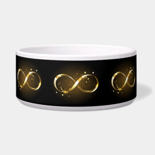 Écuelle Symbole d'infini doré