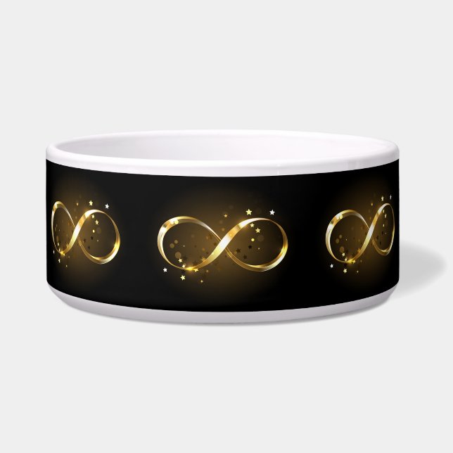 Écuelle Symbole d'infini doré (Devant)