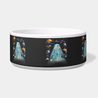 Écuelle T-Shirt Galaxie Chat qui Nage | Chats Astronautes 