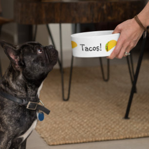 Écuelle Tacos Humour Drôle Chien Animal de compagnie