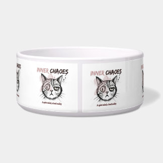 Écuelle Tasse à café avec illustration artistique de chat