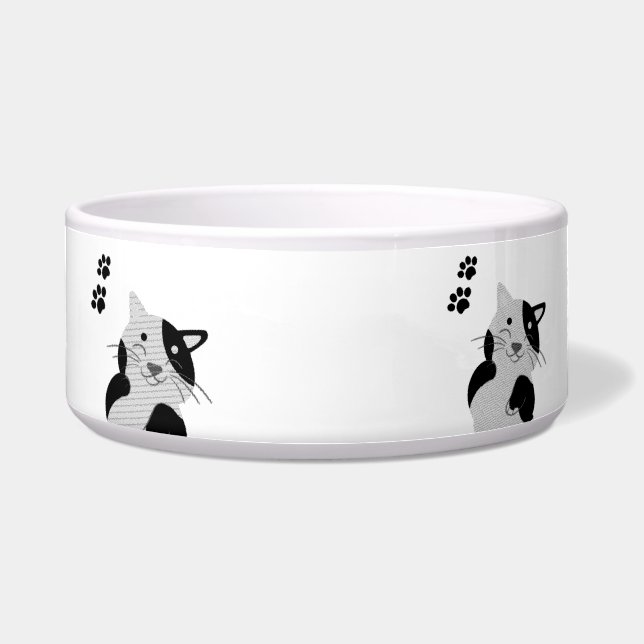 Écuelle Tasse à café pour amateur de chats (Devant)