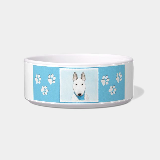 Écuelle Taureau Terrier - Cute Original Chien Art (Droite)