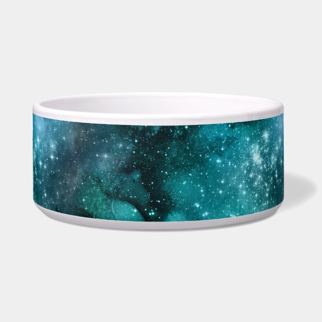 Écuelle Teal Galaxy Series Design 6 (Devant)