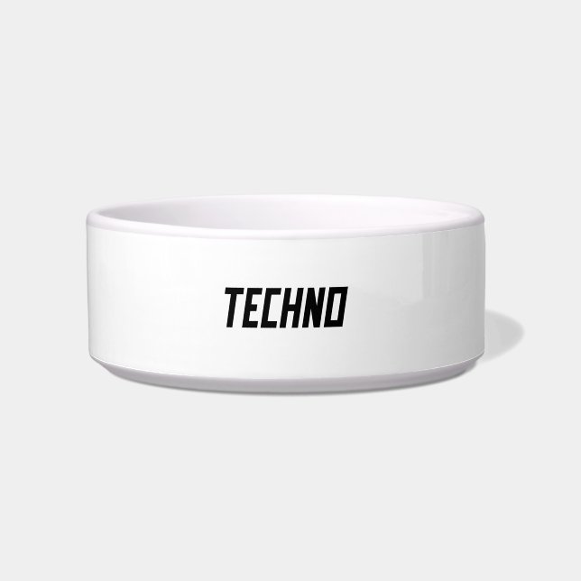Écuelle TECHNO Music (Devant)