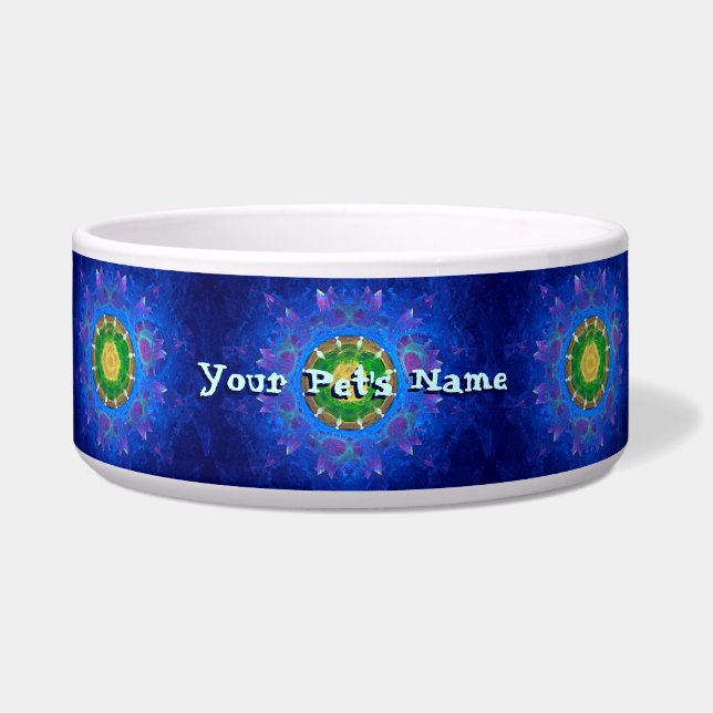 Écuelle Teinture à tarte bleu-vert (Devant)