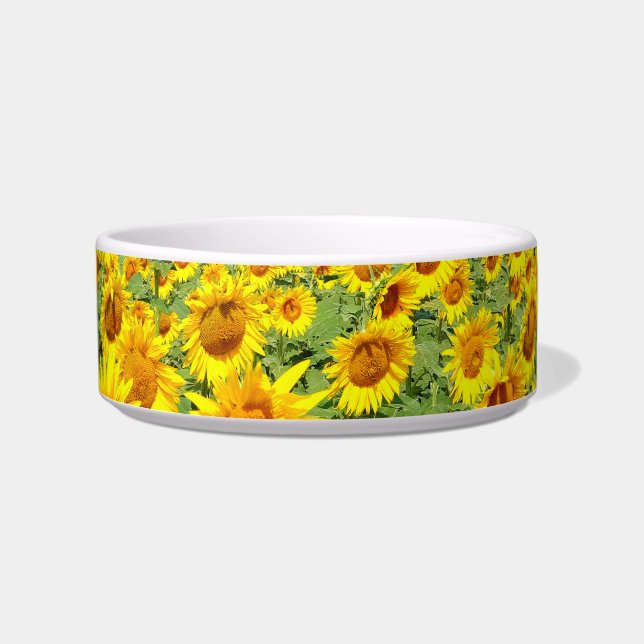 Écuelle Terrain de tournesol (Devant)