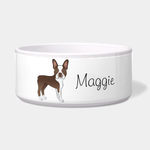 Écuelle Tervueren Boston Terrier Chien de Dessin Animé Mig