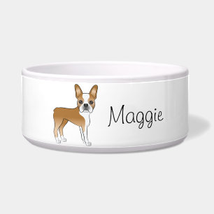 Écuelle Tervueren Boston Terrier Chien de Dessin Animé Mig