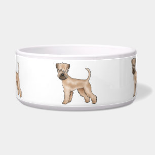 Écuelle Tervueren Cartoon Chiens Terrier Irlandais à Poil