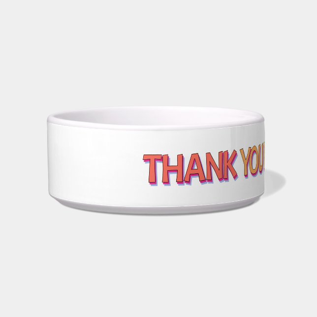 Écuelle Thank You For Being a Friend Official PET BOWL (Gauche)