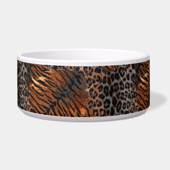 Écuelle Tigre léopard tendance (Devant)