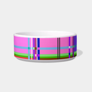 Écuelle Tissu Couleurs Carrés