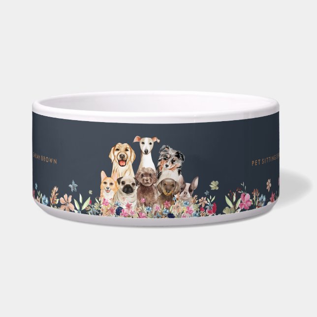 Écuelle Toiletteur pour chiens mignons (Devant)