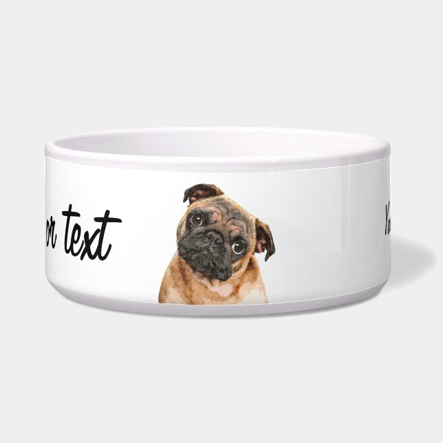 Écuelle Totes Adore, Young Pug Dog (Devant)