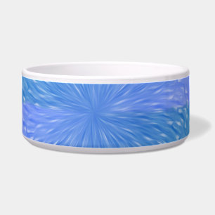 Écuelle Tourbillonnant Pastel Purple Motif Turquoise Abstr