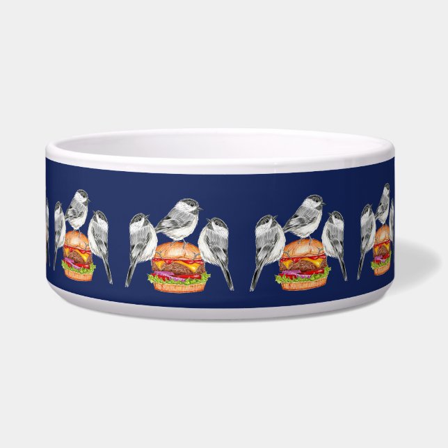 Écuelle Trio d'oiseaux Cheeseburger au poulet (Droite)