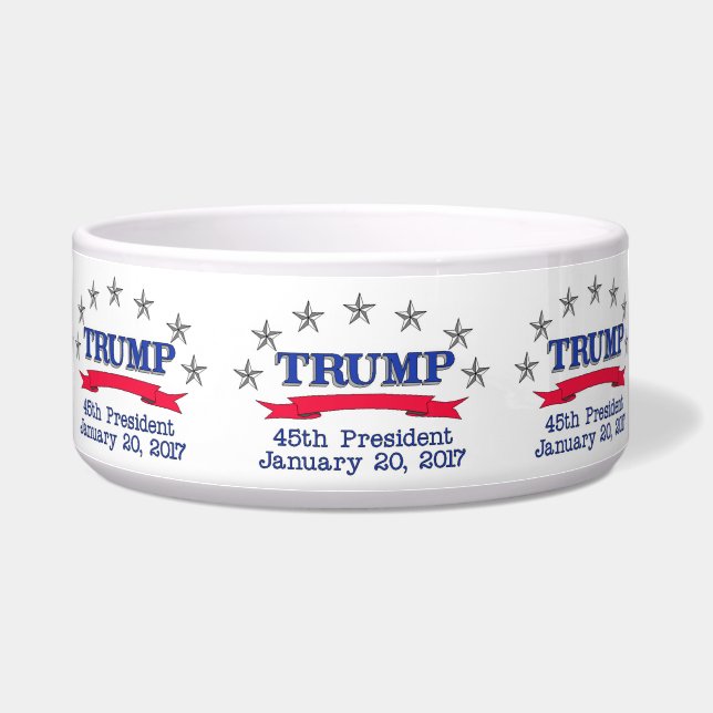 Écuelle Trump le quarante-cinquième président (Droite)