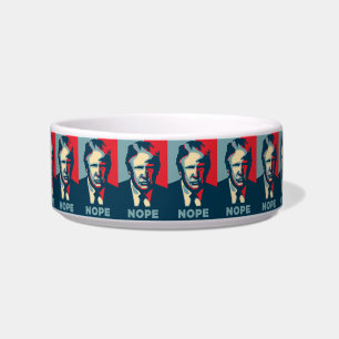 Écuelle Trump Nope Pet Bowl