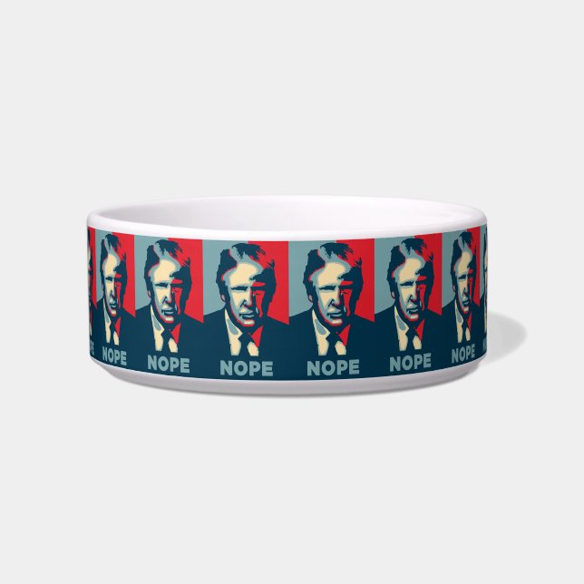 Écuelle Trump Nope Pet Bowl (Devant)
