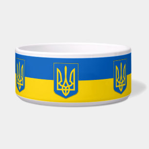 Écuelle Ukraine Flag Pet Bowl