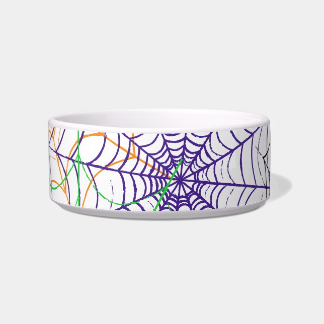 Écuelle Un simple Motif Web d'Halloween Spider (Devant)