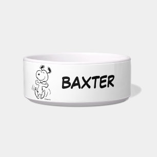 Écuelle Une danse joyeuse de Snoopy Ajouter le nom de l'