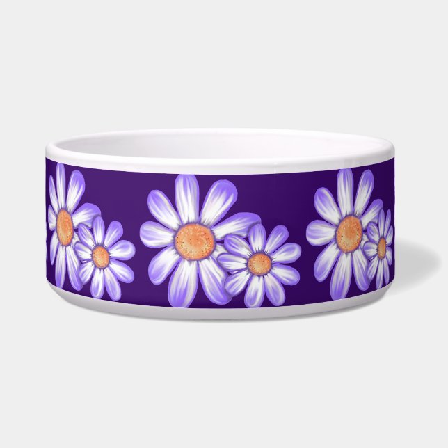 Écuelle Une marguerite violette/papillon (Devant)