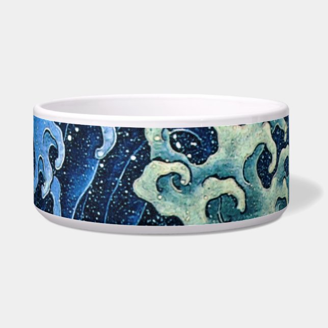 Écuelle Vague féminine de Hokusai Océan Vintage  (Devant)