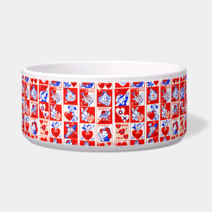 Écuelle Valentine Retro Love Hugs Motif