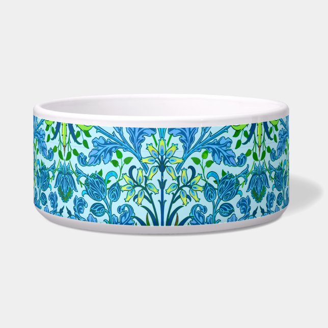 Écuelle William Morris Hyacinth Print, Cerulean Blue (Devant)