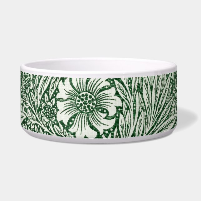 Écuelle william morris marigold vert floral fleur (Devant)