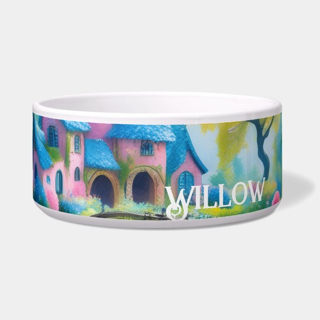 Écuelle Willow Fantasy Art Castle Willow Tree Personalized (Devant)