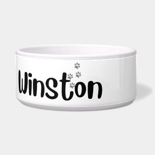 Écuelle Winston - Chiens et chats bol personnalisé