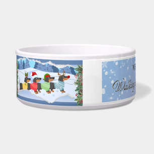 Écuelle Winter Wienerland Noël Pet Bowl