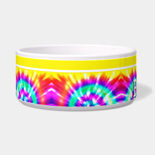 Écuelle Woodstock Hippie Boho style coloré tiedye personn