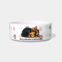 Yorkie Etre Adorable Hors-Leash Art™