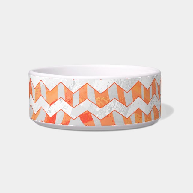 Écuelle Zebra Orange and White Print (Droite)