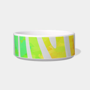 Écuelle Zebra Rainbow et White Print