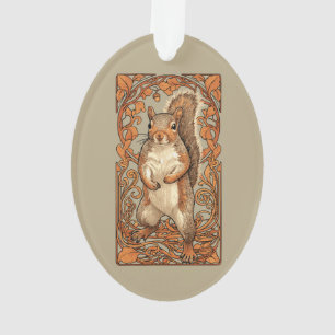 Écureuil Art Nouveau - amateur d'écureuil drôle