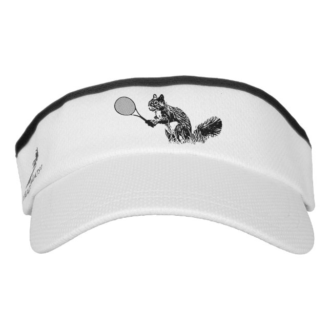 Écureuil Avec Raquette De Tennis (Devant)