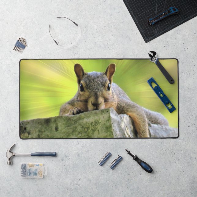 Écureuil relaxant (Poste de travail)