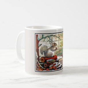 Écureuil Vintage et chipmunk Christmas Mug