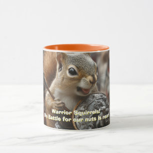 Écureuils Guerriers Mug Café Bicolore