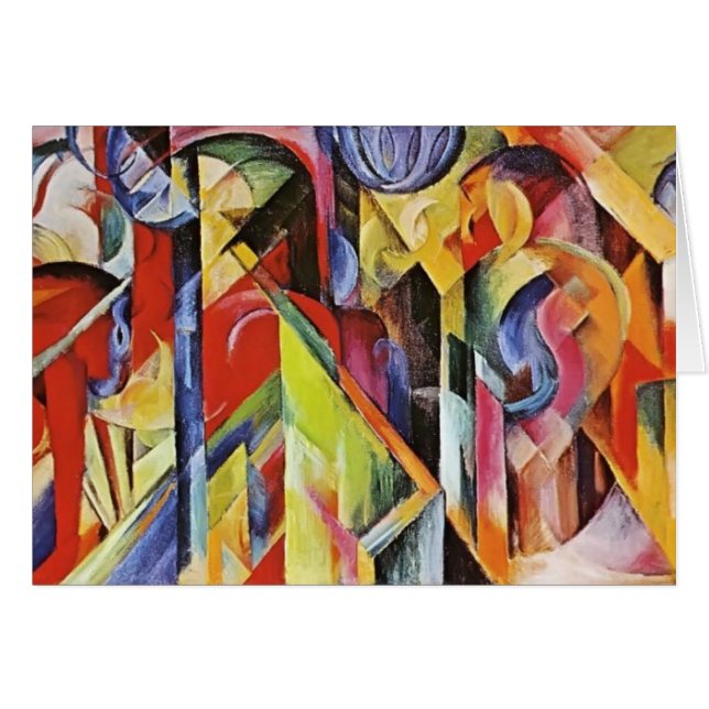 Écuries de Franz Marc (Devant horizontal)
