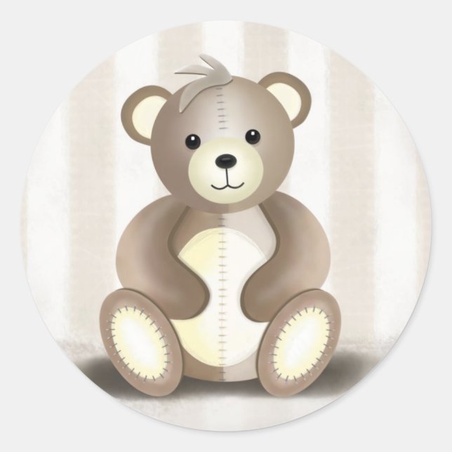 Eddy the Teddy - Stickers (Devant)